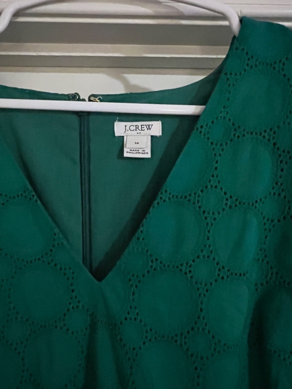 Green jcrew dress - Picture 2 of 3